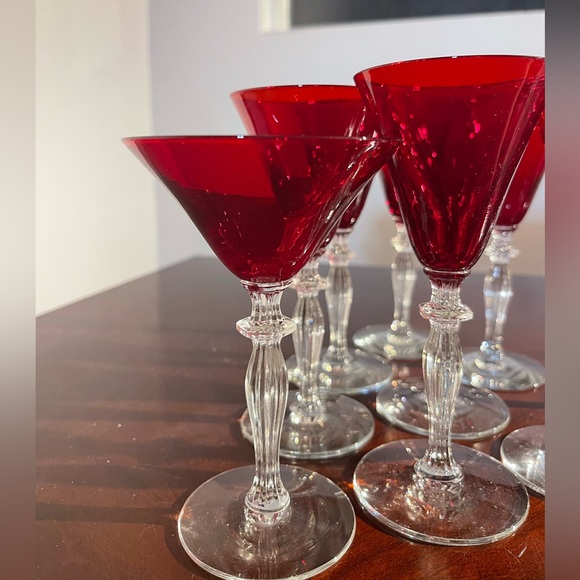 Morgantown Monroe Red Glasses - Picture 5 of 15